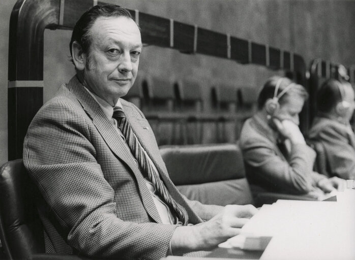 Kurt JUNG during the plenary session from December 11 to 15, 1978, in Luxembourg.