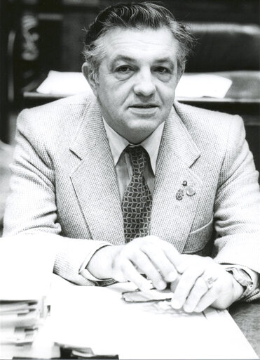 Frankie Léopold HANSEN during the plenary session from December 11 to 15, 1978, in Luxembourg.