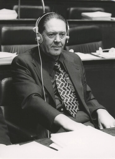 Erling DINESEN during the plenary session from December 11 to 15, 1978, in Luxembourg.