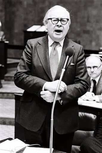 Geoffrey RIPPON during the plenary session from December 11 to 15, 1978, in Luxembourg.