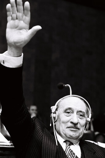 Albert LIOGIER during the plenary session from December 11 to 15, 1978, in Luxembourg.