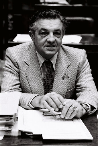 Frankie Leopold HANSEN during the plenary session from December 11 to 15, 1978, in Luxembourg.