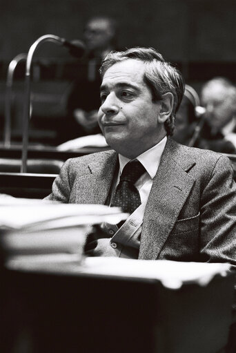 Vincenzo BETTIZA during the plenary session from December 11 to 15, 1978, in Luxembourg.