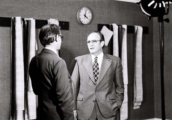 Interview of Michel COINTAT in the margins of the plenary session from December 11 to 15, 1978, in Luxembourg.