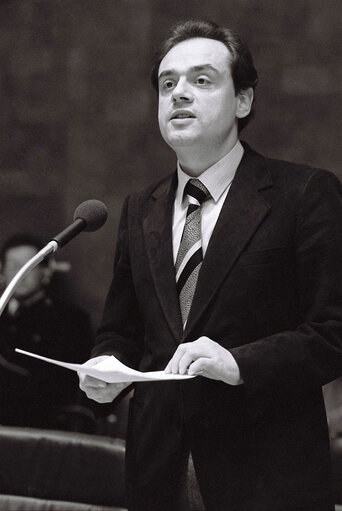 Heinz SCHREIBER during the plenary session from December 11 to 15, 1978, in Luxembourg.