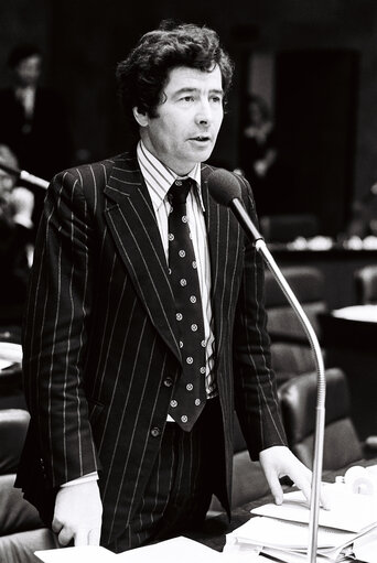 Charles McDONALD during the plenary session from December 11 to 15, 1978, in Luxembourg.