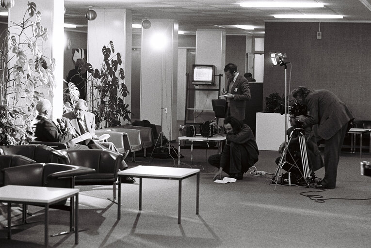 Interview of Alfred BERTRAND in the margins of the plenary session from December 11 to 15, 1978, in Luxembourg.