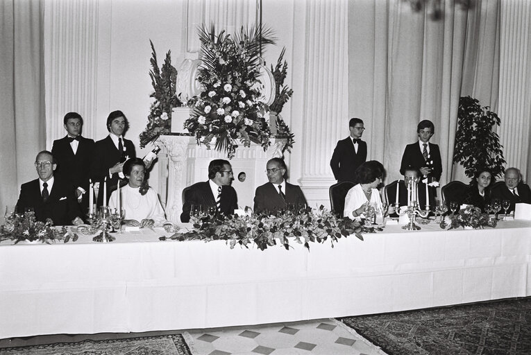 Photo 23 : President of Portugal António Ramalho EANES and EP President Emilio Colombo, in Strasbourg, November 1978.