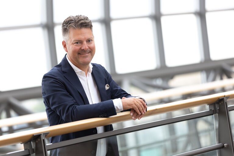 Suriet 6: Andreas Schwab in the EP in Brussels