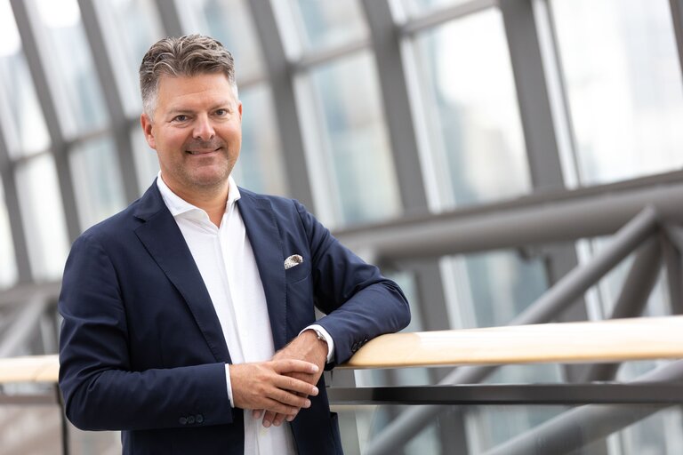 Suriet 11: Andreas Schwab in the EP in Brussels