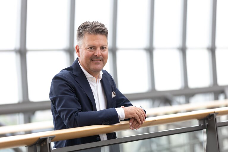 Andreas Schwab in the EP in Brussels