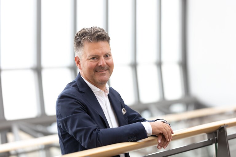 Andreas Schwab in the EP in Brussels