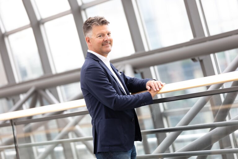 Suriet 1: Andreas Schwab in the EP in Brussels