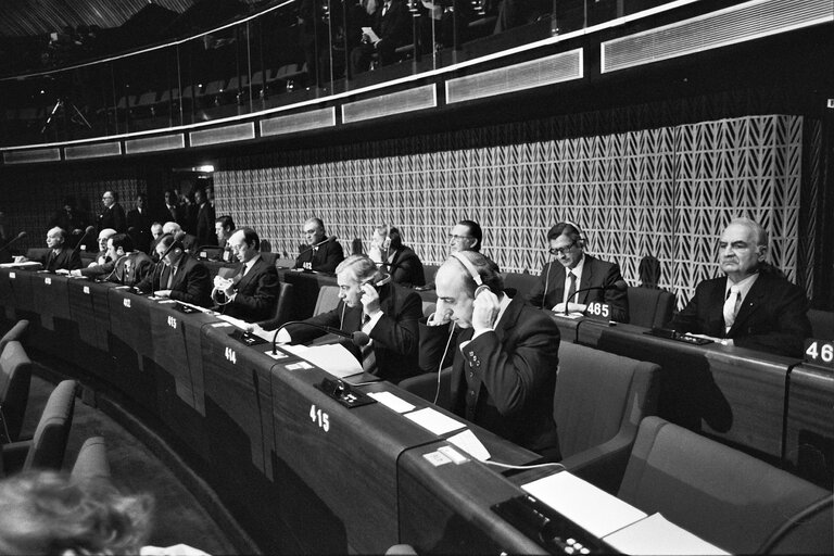 Solemn session to mark the Accession of Greece to the EU in January 1981