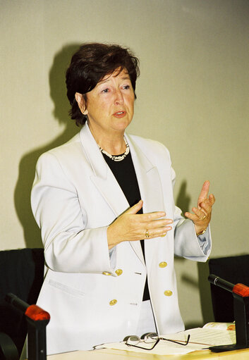 Fotografija 2: MEP Miet SMET at the European Parliament in Brussels