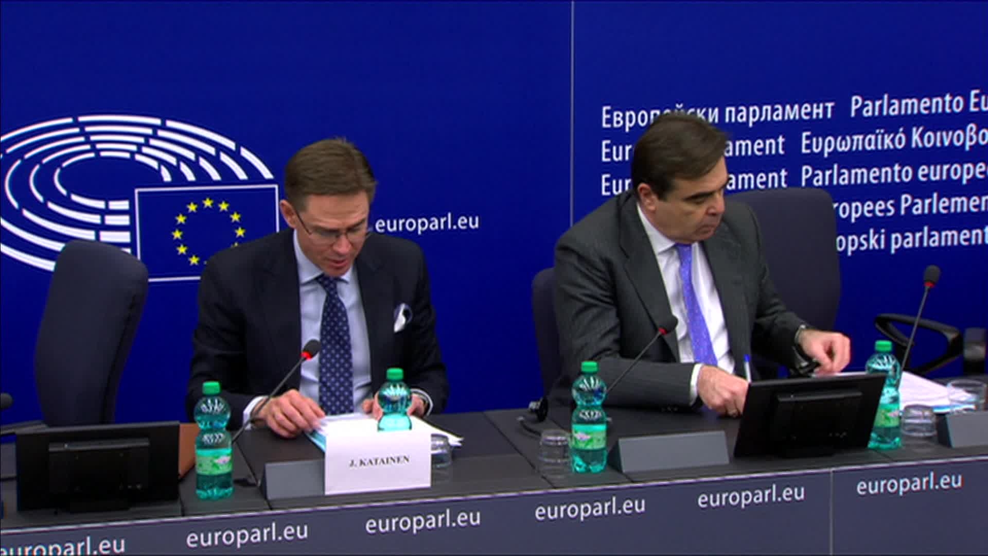 Read-out of the College meeting by Jyrki KATAINEN, Vice-President of the EC in charge of Jobs, Growth, Investment and Competitiveness: extracts