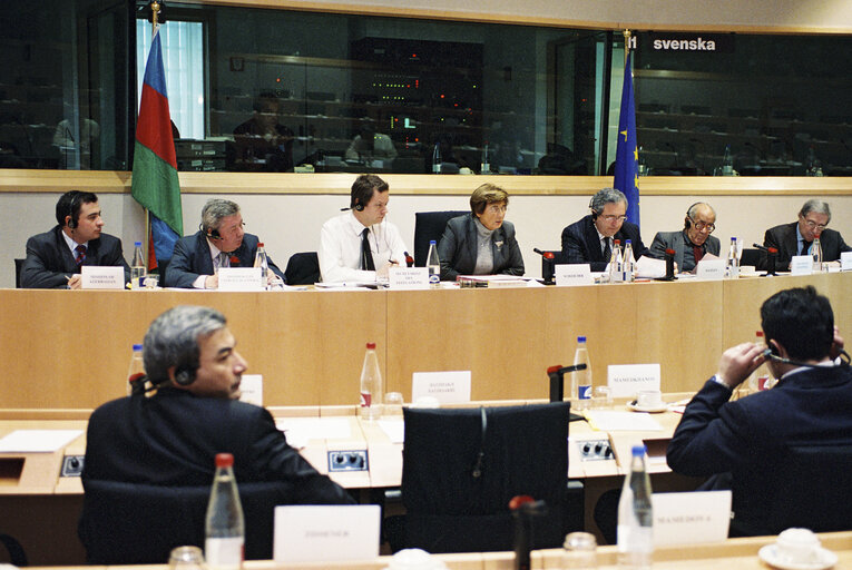 Photo 6 : EU-Azerbaijan Meeting with co-chairs of EU-Azerbaijan PCC