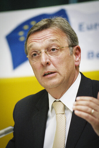 Photo 10 : Meeting at the European Parliament in Brussels