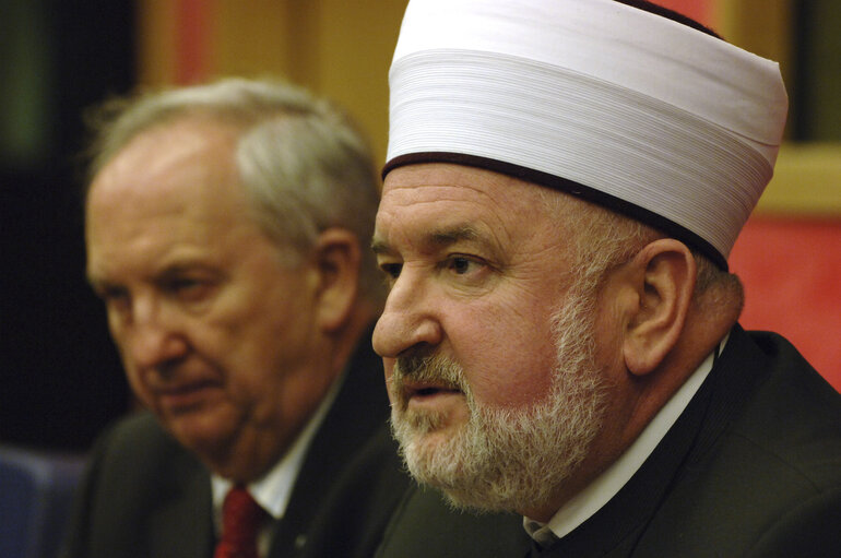 Photo 1: Meeting with the Head of the Islamic Community in Bosnia.