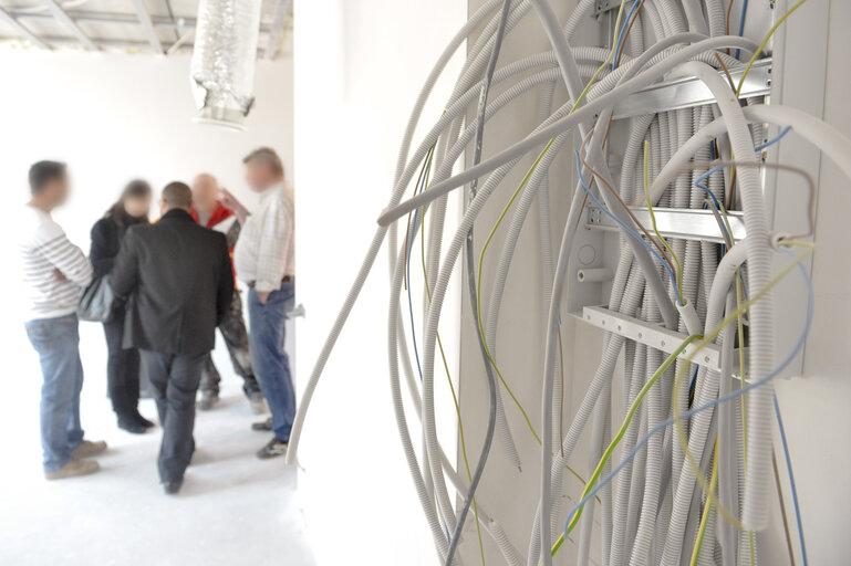 Foto 26: Tournage Pme suite visite de chantier