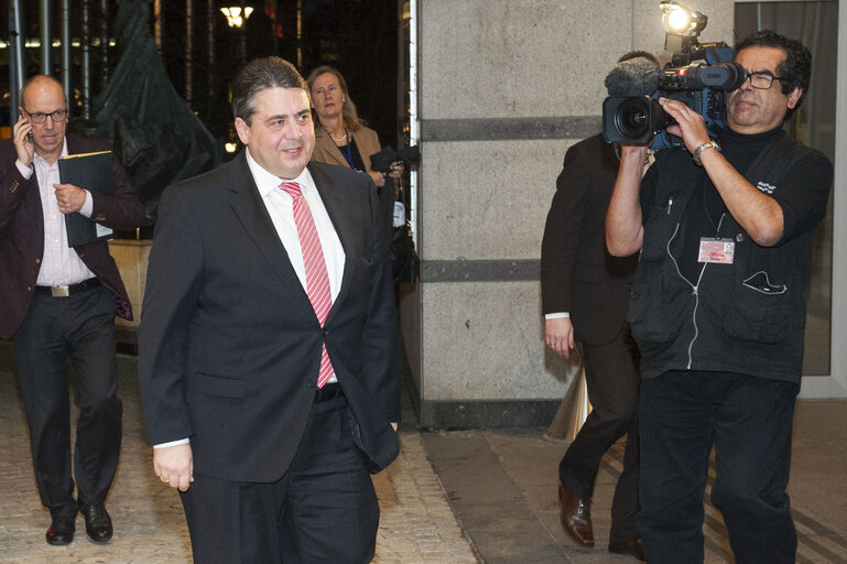 Foto 1: EP President meets with Sigmar GABRIEL, vice German Chancellor