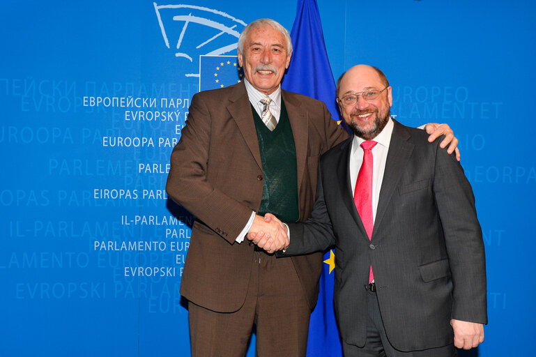 Valokuva 2: EP President meets Richard FALBR