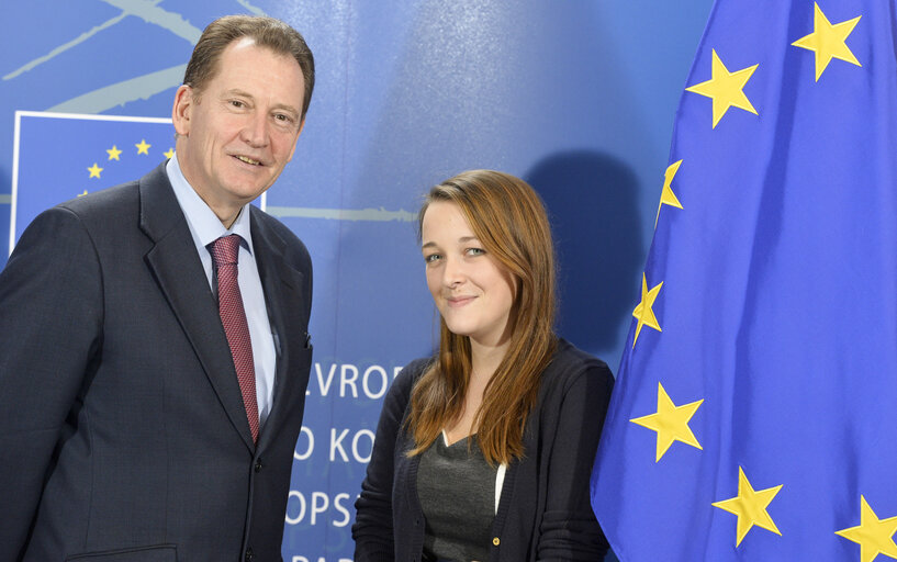 Foto 4: Graham WATSON meets with Perran BYLES