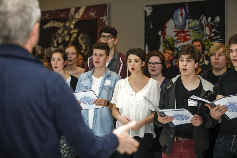 Foto 2: School choir from Neustrelitz