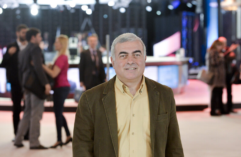 Fotogrāfija 12: MEP Nikos CHRYSOGELOS at the European Parliament in Brussels