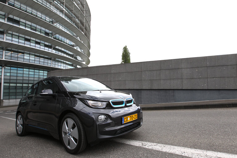 Photo 12: Electric car Citroen DS Electric car BMW I3