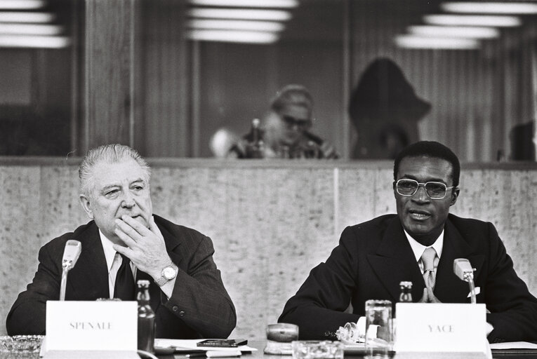 ACP-EU assembly meeting in Luxembourg 1976