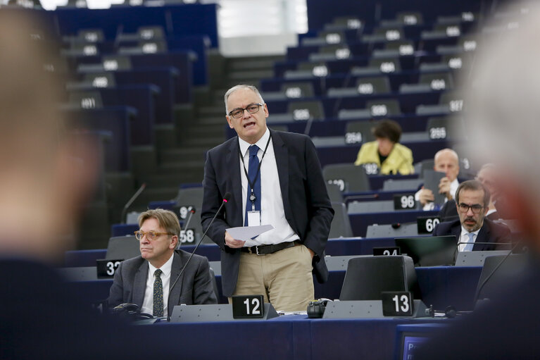 Billede 10: Plenary session Week 50 2017 in Strasbourg - Preparation of the European Council meeting of 14 and 15 December 2017 - Council and Commission statementsPress conference