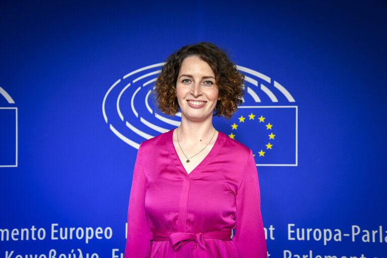 Fotografija 6: Luisa PORRITT in the EP in Brussels