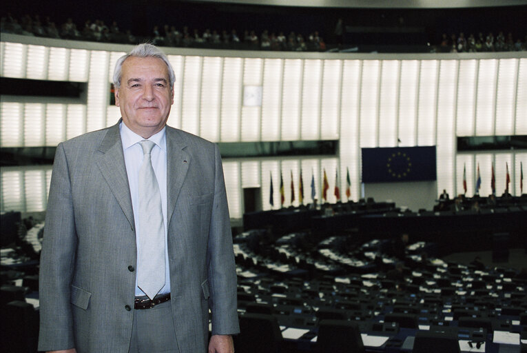 MEP Jorge Salvador HERNANDEZ MOLLAR at the European Parliament in Strasbourg