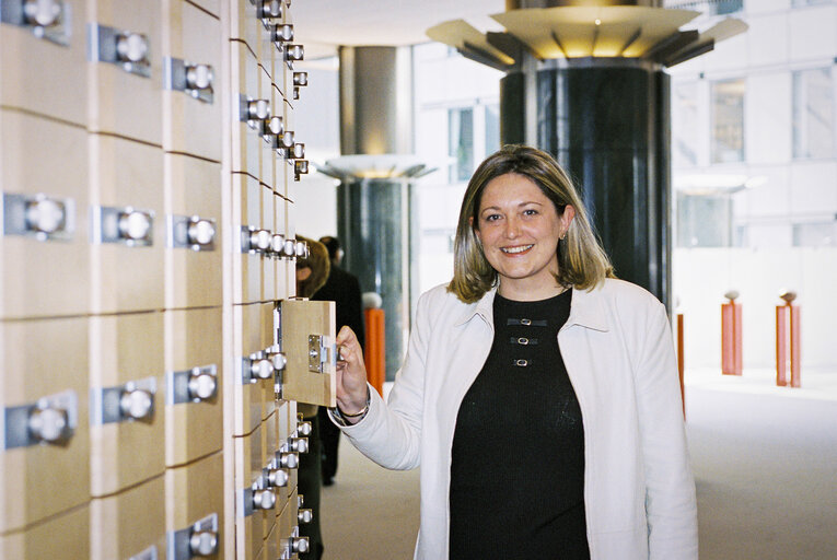 MEP Esther HERRANZ GARCIA at the European Parliament in Brussels