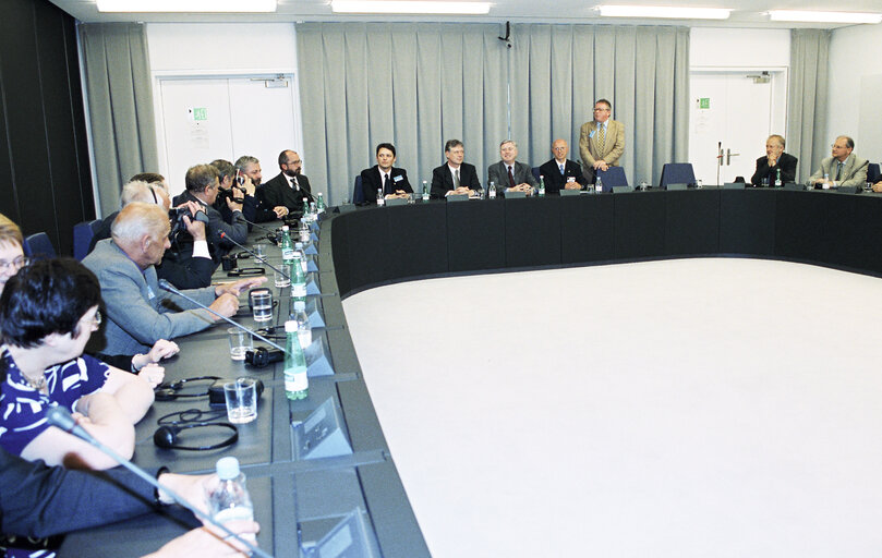 EP President meets with a group from KRAKOW