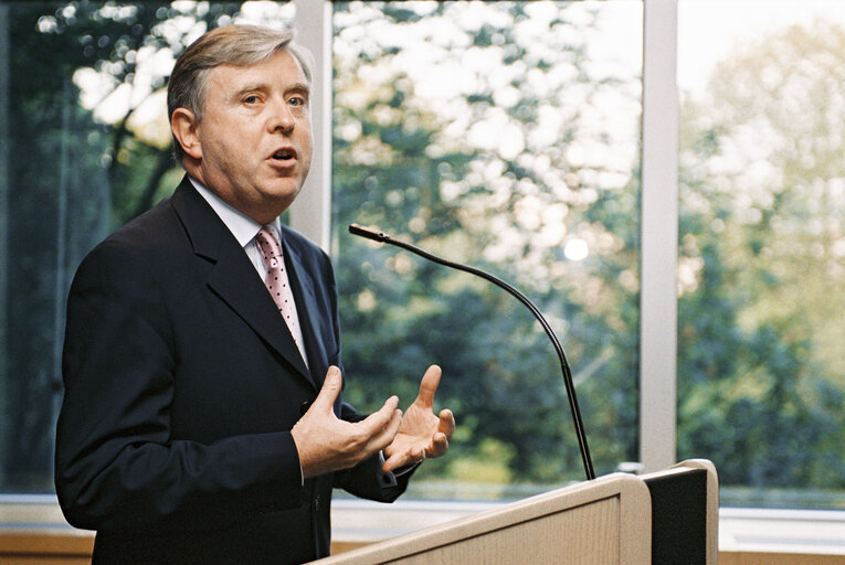Reception for European Convention at the European Parliament in Brussels