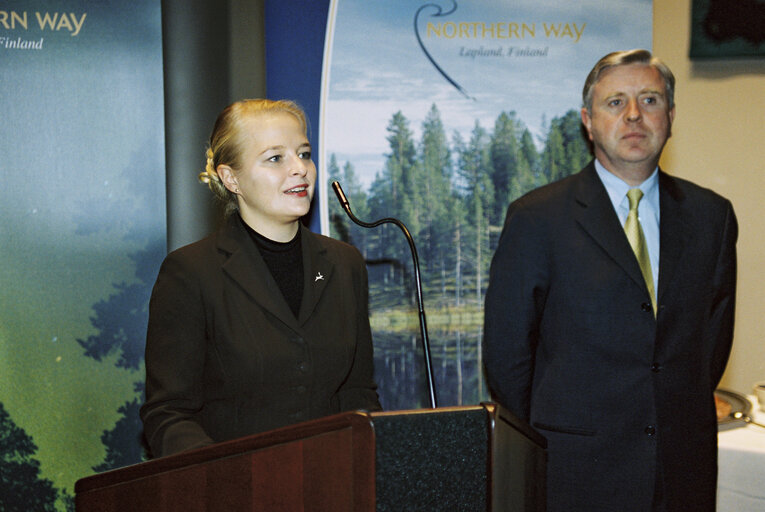 EP President attends the opening of an exhibition on Lapland