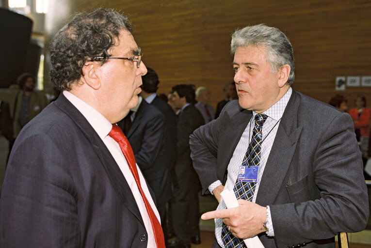 Portrait of Mep at the European Parliament in Strasbourg