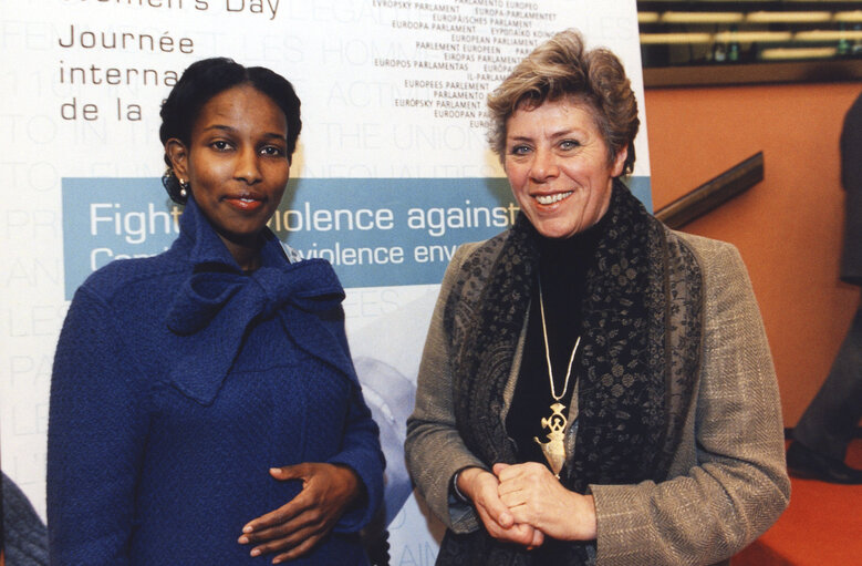 Colloquium on International Women's Day on Fighting Violence against Women.