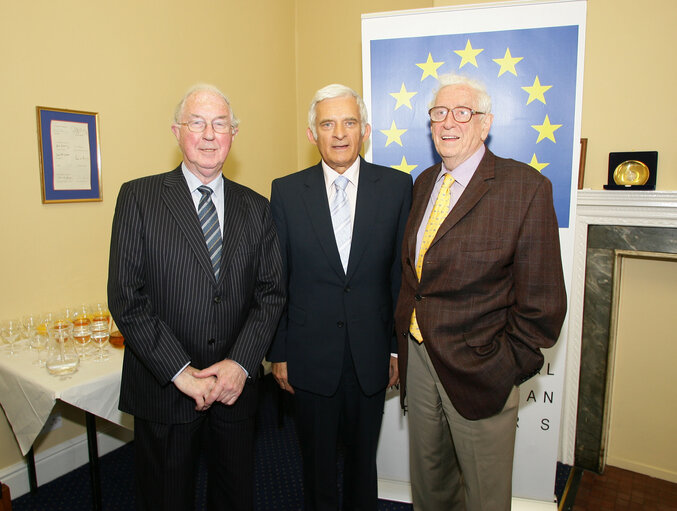 EP President on a visit to Ireland, visited the  Institute of European Affairs in Dublin.