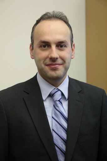 Georgios PAPANIKOLAOU at the EP in Brussels.