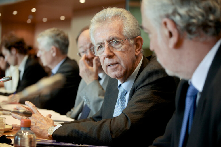 Discussion with Mario MONTI on A new Strategy for the Single Market