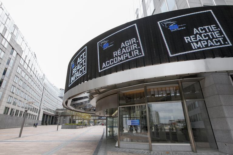 Act React Impact Campaign in Brussels