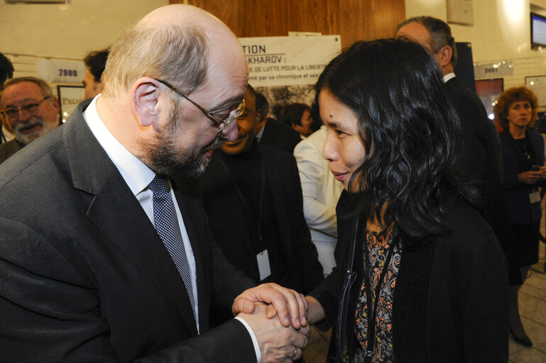 EP President greets Sakharov Prize Laureates in the context of the 25th anniversary of the SAKHAROV prize