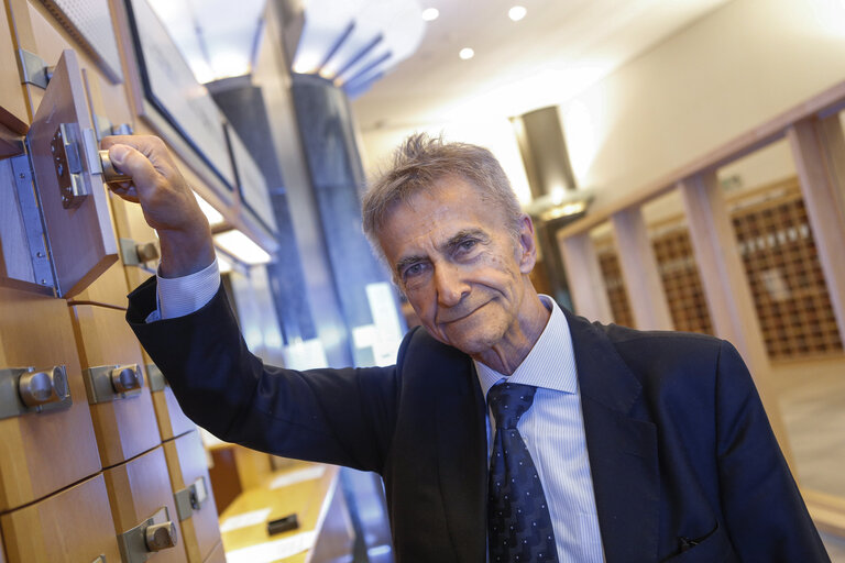 MEP Tadeusz ROSS in the European Parliament in Brussels