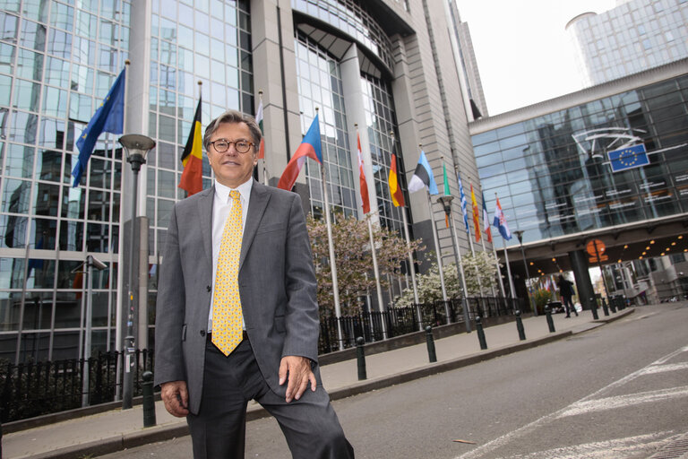 MEP Libor ROUCEK at the European Parliament in Brussels