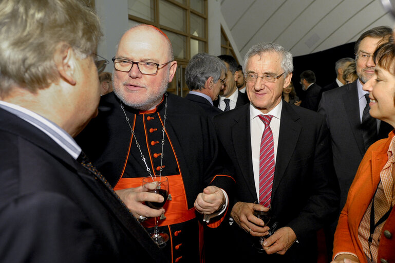 Martin SCHULZ - EP President attends the reception hosted by His Eminence Reinhard Cardinal Marx