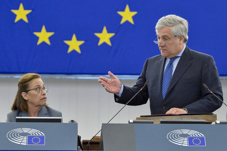 EP President meets with the President of the Marshall Islands in Plenary session week 24 2017