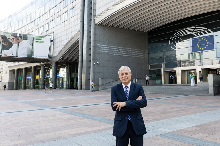 Valokuva 9: Lefteris CHRISTOFOROU in the EP in Brussels